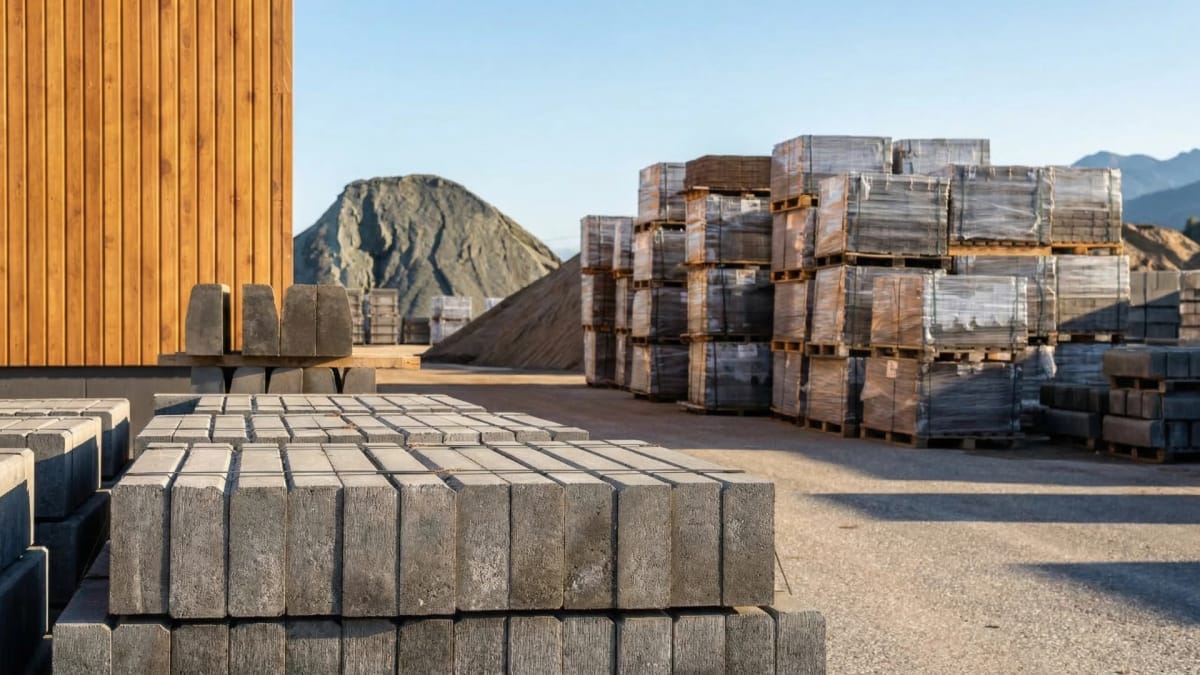 Производство тротуарной плитки и бордюров в Перми